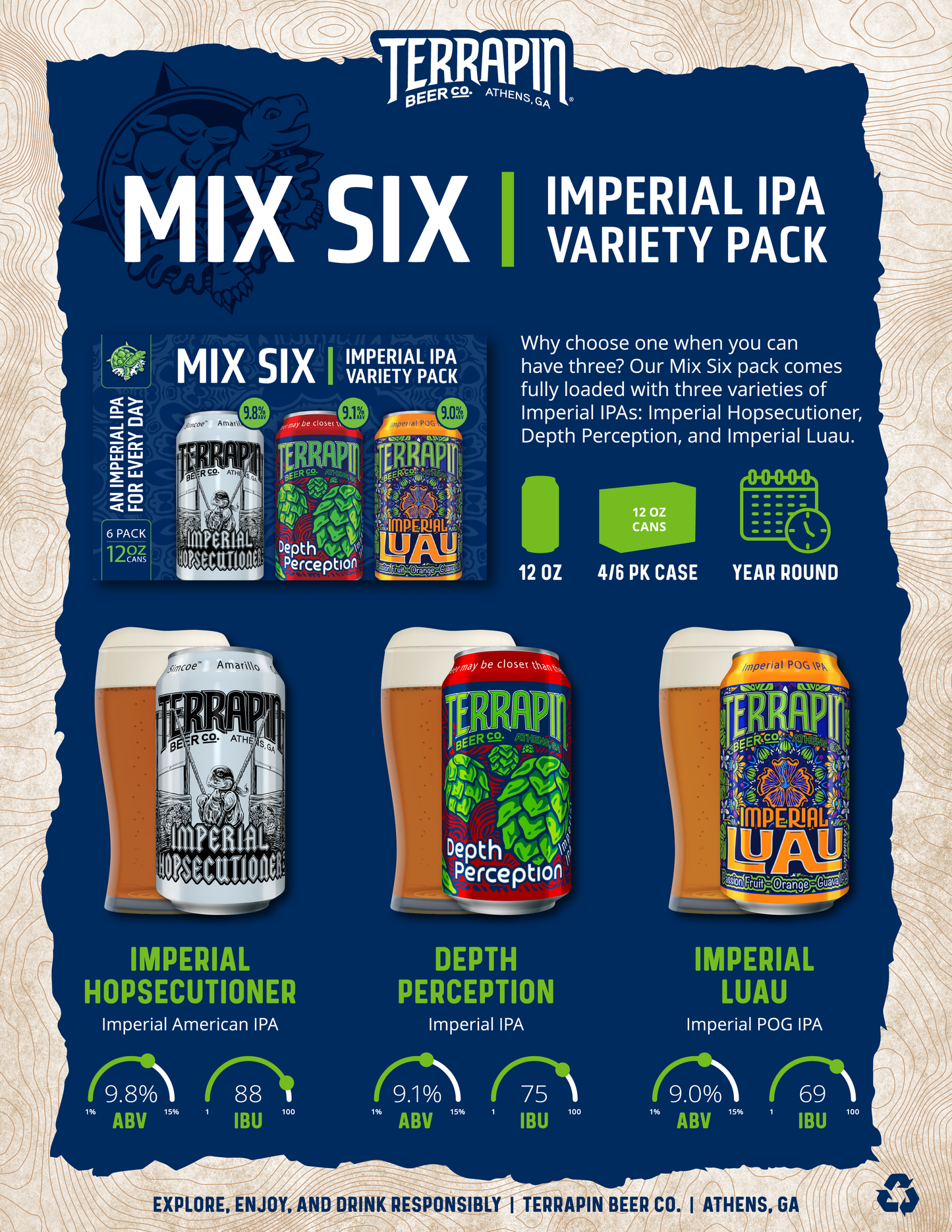 Mix Six Imperial IPA Variety Pack