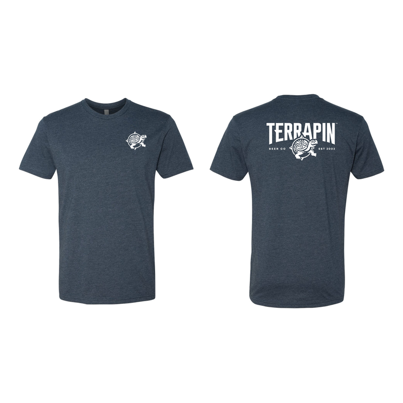 Terrapin Next Level Unisex Navy T-Shirt