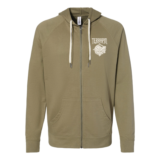 Terrapin Logo Zip-Up Hoodie