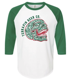 Cerveza Raglan Baseball Tee