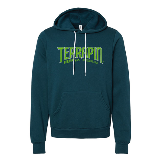 Terrapin Logo Hoodie Green