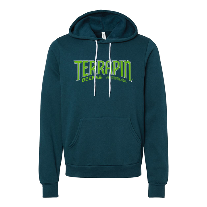 Terrapin Logo Hoodie Green