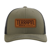 Terrapin Leather Patch Trucker Hat