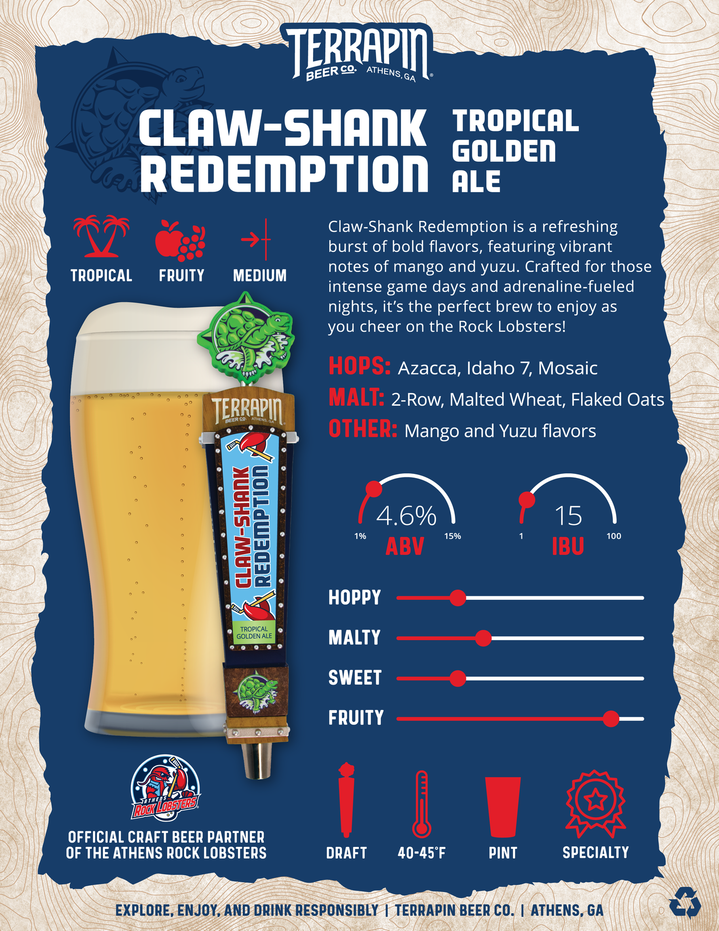 Claw-Shank Redemption 32oz Crowler