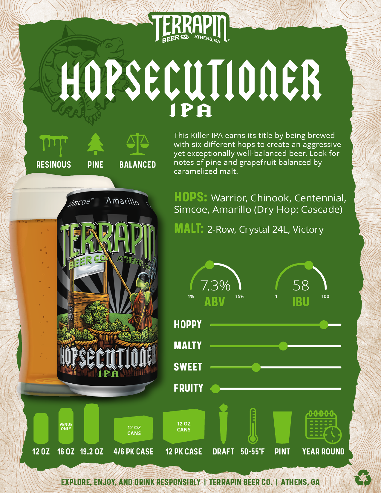 HOPSECUTIONER IPA- 32 OZ CROWLER