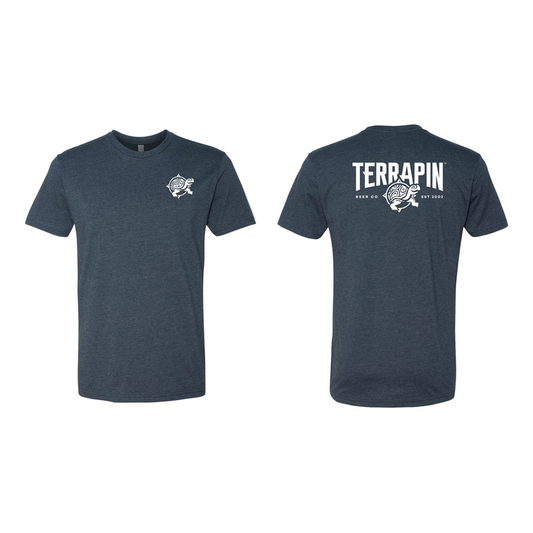 Terrapin Next Level Unisex Navy T-Shirt