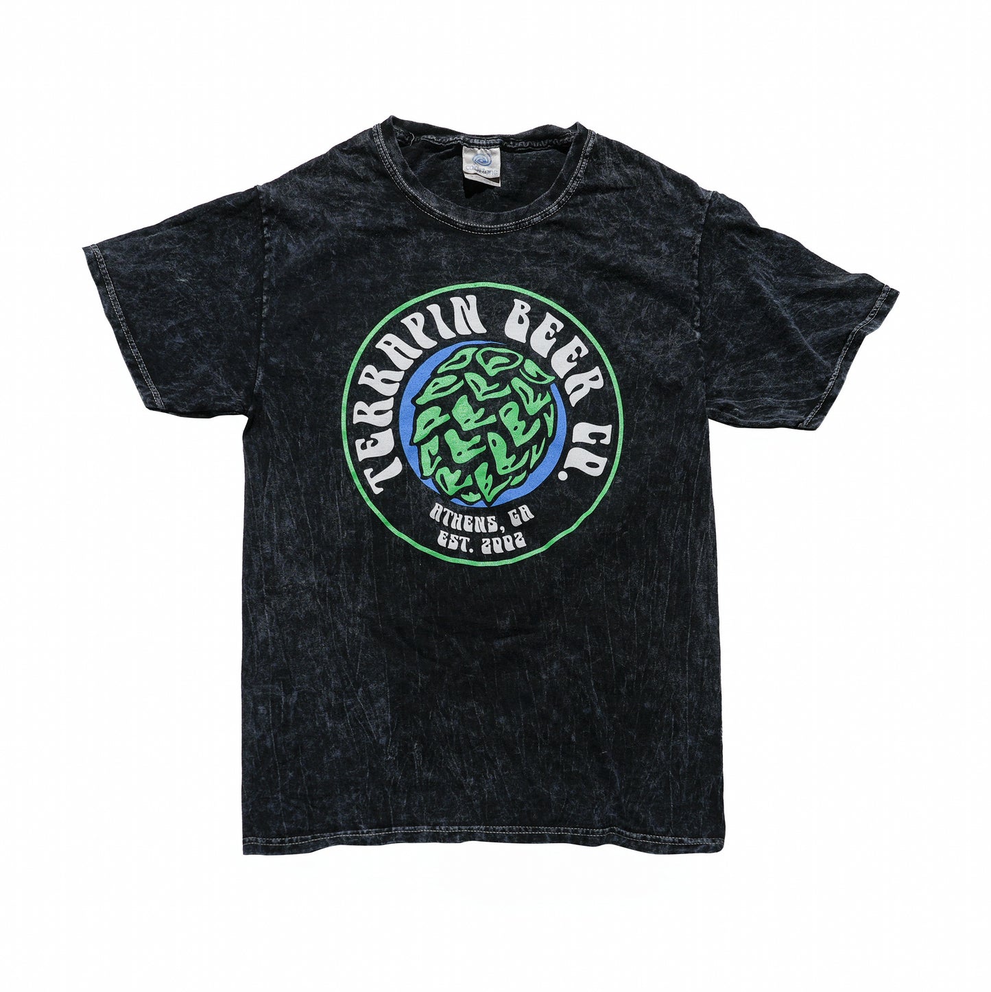 Terrapin Acid-Wash Badge Logo Tee