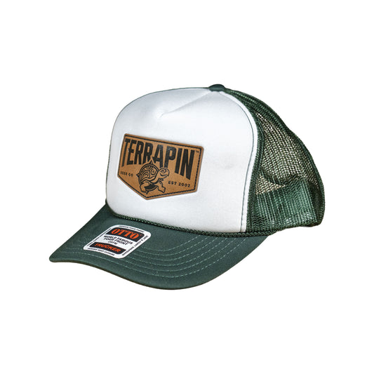 Leather Patch Trucker Hat