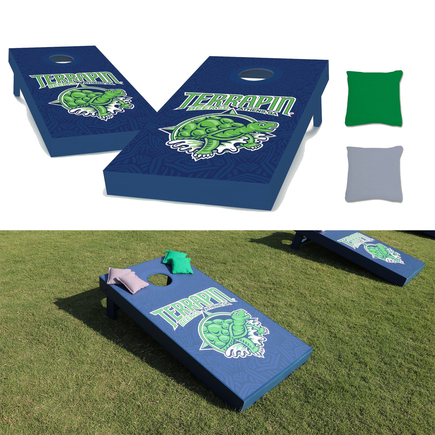 Terrapin Regulation Cornhole Set