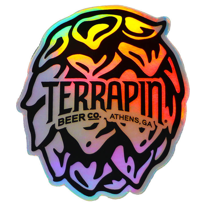 Terrapin Holographic Sticker