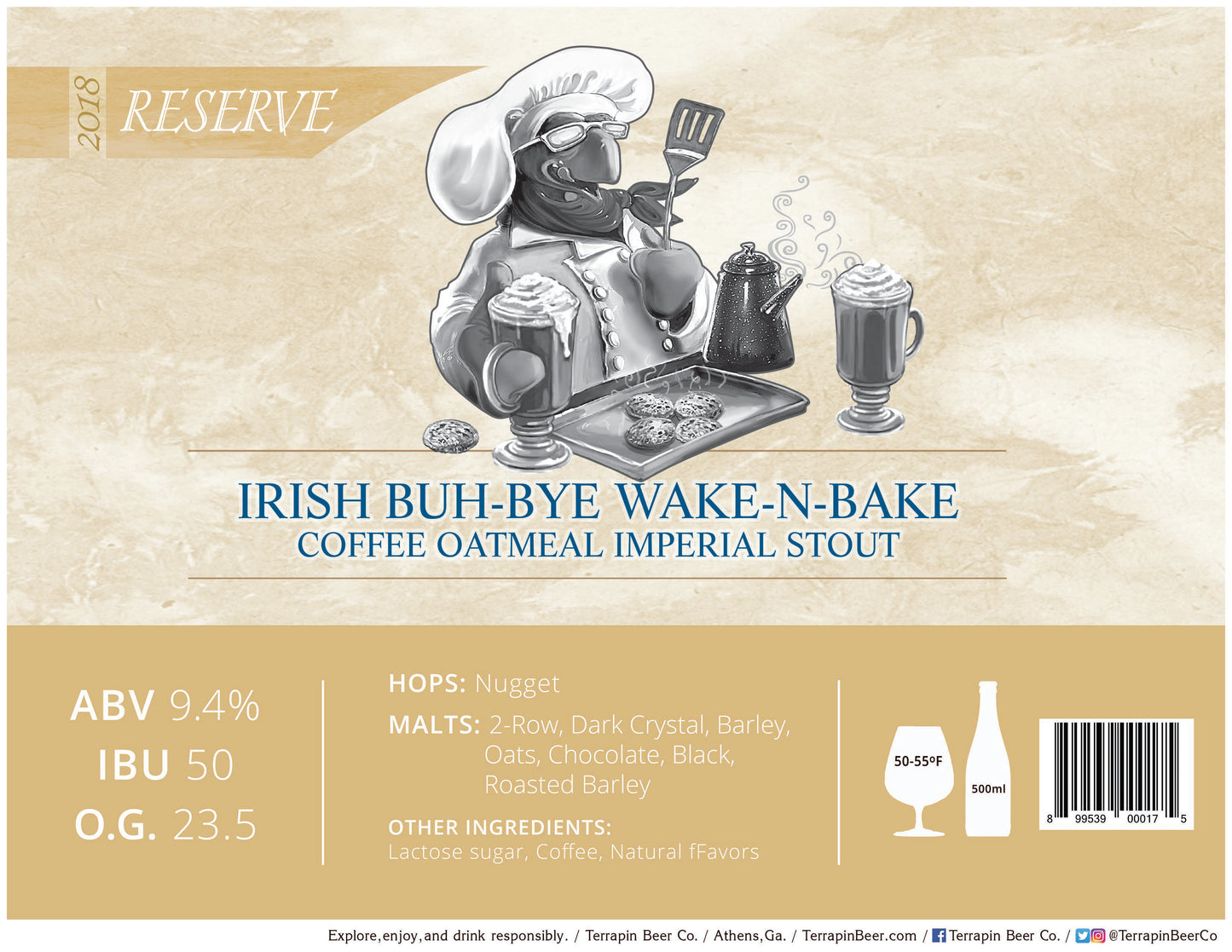 Irish Buh-Bye Wake-n-Bake Stout