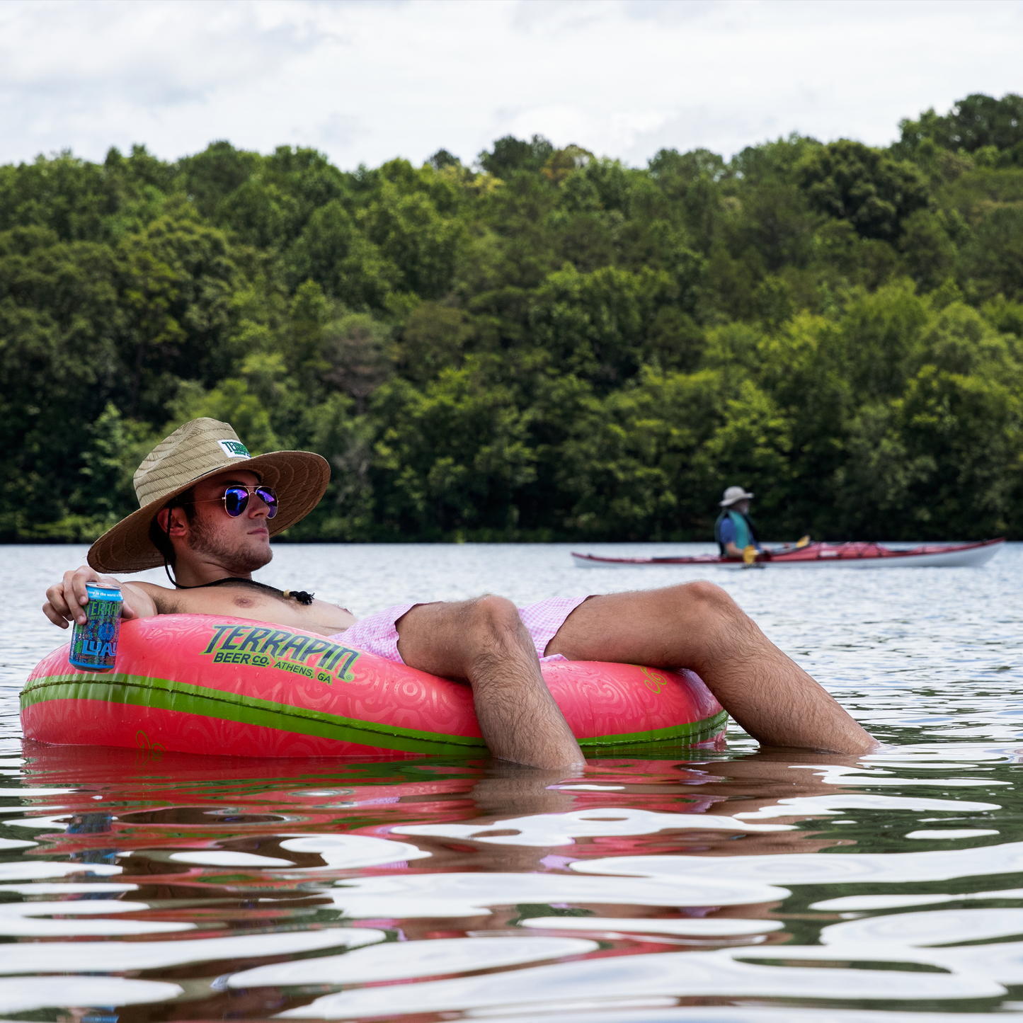Terrapin Luau Krunkles Straw Hat