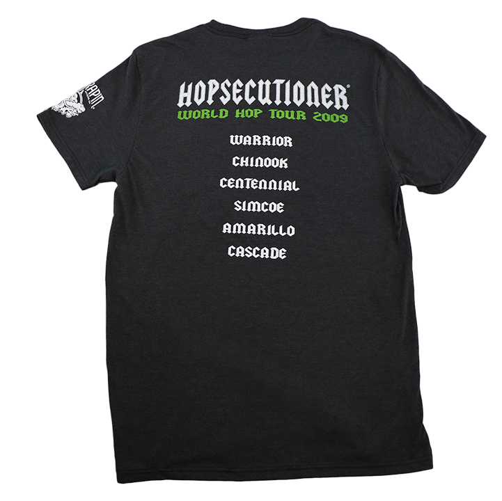 Hopsecutioner World Hop Tour T-shirt