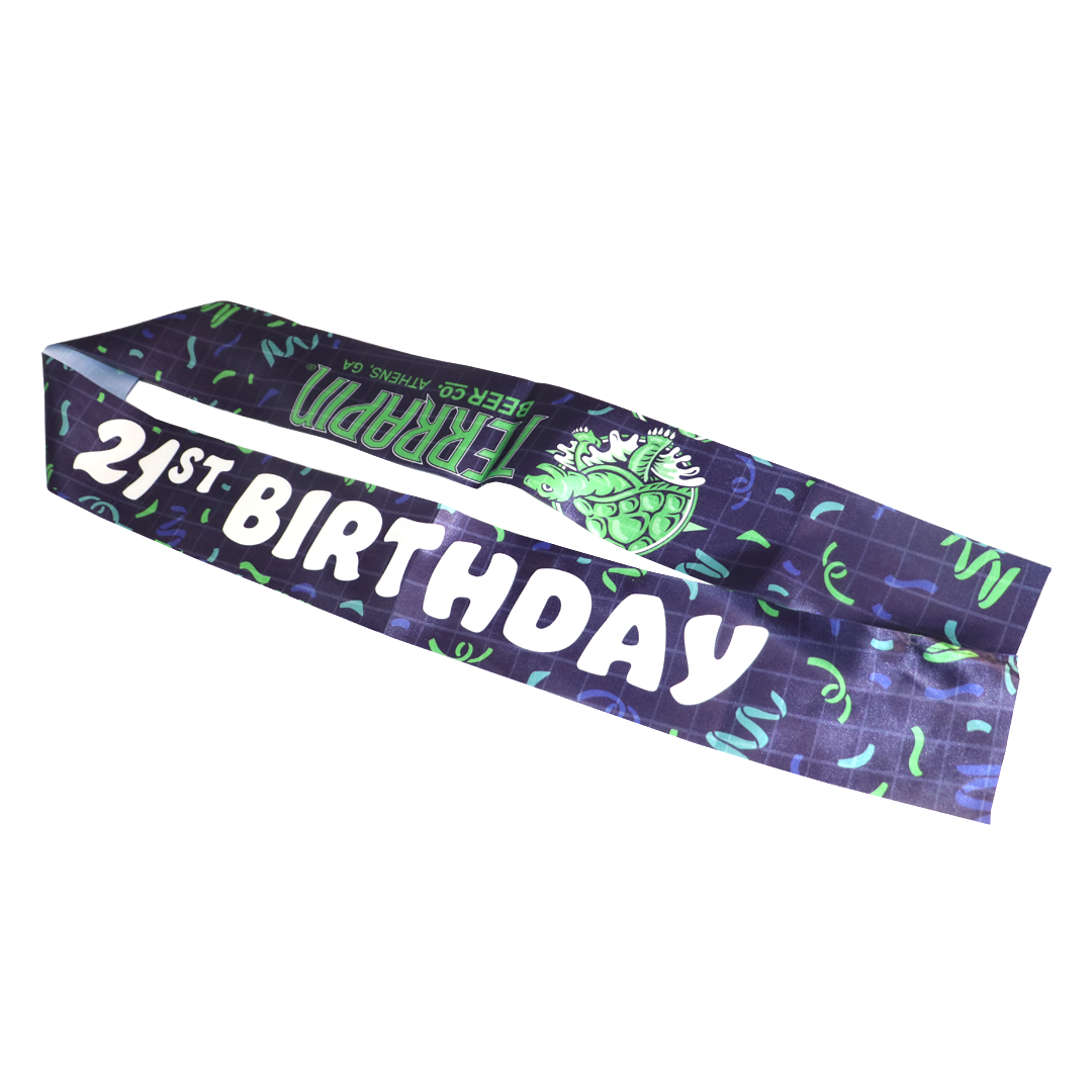 21st Birthday Sash